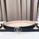 Men's Gucci, Soft And Delicate, Versatile And Generous, 3.5Cm Wide, Can Be Cut T