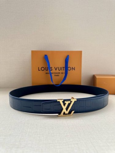 Louis Vuitton Features Imported Top-Grain Calf Leather With Crocodile Belly Embo