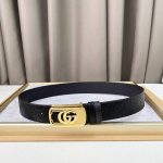 Men's Gucci, Soft And Delicate, Versatile And Elegant, Width 3.8 Cm, Official We