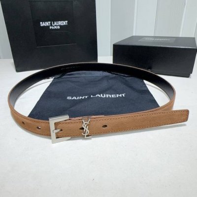 Saint Laurent Women's Fall/Winter Suede Belt, Classic Colors Available. Every st