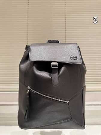 Cowhide leather version Loewe's best-looking and most stylish backpack, the Puz - Click Image to Close