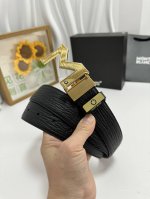 Product Name: Montblanc Material: 100% top-grain cowhide belt, guaranteed genuin
