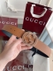 Gucci.Gucci Full set of packaging, beautiful Gucci double G buckle men's new bel
