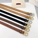 3.0 Cm Warren Belt, Double-Sided Top-Grain Cowhide Leather, Length: .75, .80, .8