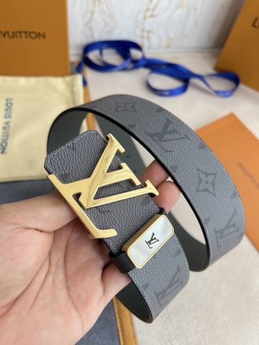 Product Name Lv..Louis..Vuitton Belt Original Model Buckle Classic Pure Steel Ma