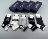 Special Dior men's socks, box of five with jacquard brand logo, simple and styli