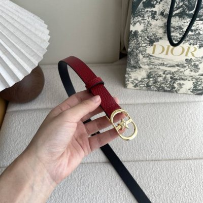 Dior New Waist Belt, Made From Premium Top-Grain Leather, Soft To The Touch, Com