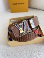 Product Name: Lv. Louis Vuitton Belt, Original Single Model: Hanging Buckle, Cla