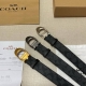 Coach belt hits the market! Original quality, 3.5cm size, counter-matched top-g