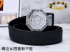 Belt: Versace.Ver original Belt: 100% top layer cowhide, double-sided lychee pa