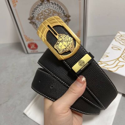 Product Name: Versace. Material: Genuine Leather Belt Made From The First Layer