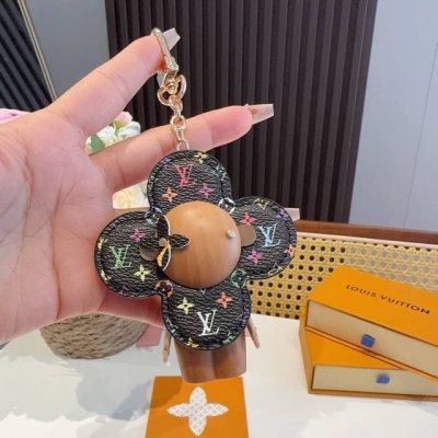 Louis Vuitton new bag ornaments Murakami Takashi white tri-color black tri-color