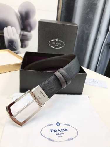 Prada Due To The Different Shades Of Color On Both Sides, This 3.4 Cm Wide Rever