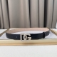 d&G Belt New Style Fine Copper Hardware Buckle Original Lizard Pattern Cowhid