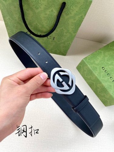 Belt Width 3.8 Cm Gucci In The Spring/Summer Collection, The Brand's Iconic Doub
