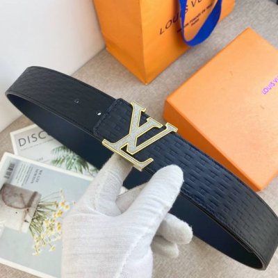 Lv Special Leather Belt Series, Original Hardware, Fine Stainless Steel Buckle,