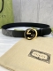 Width 4.0cm This Gucci belt makes a stunning debut in the early fall collection,
