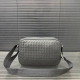 Bottega Veneta Bv hand-woven multifunctional cowhide men's camera bag, shoulder