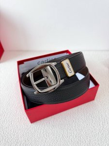 Product Name: Cartier Original Single Belt, Leather Belt Model: Pin Buckle, Orig