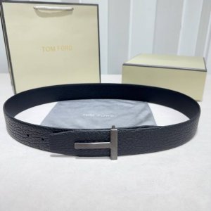 Men's TF Tony Ford Double-Sided Top Grain Leather, Elephant Grain with Togo Tex