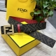Fendi Same style as Fendi counters Width 4.0cm Double ring reversible belt Ff pr