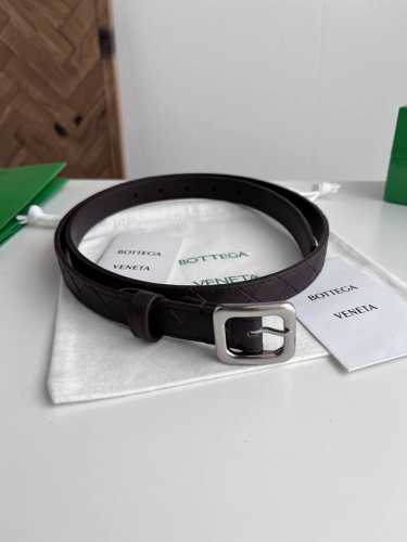 Bv 2025 Newest Women's Braided Belt, Handmade Intreccio Large Check Braided Doub