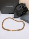 Ysl Waist Chain Is A Must-Have For Fashion. The Brass Metal Chain Design Adds A