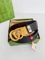 Product Name: Gucci Original Belt/Leather Bag Model: Hook buckle, pure copper bu