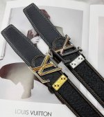 Belt: Louis Vuitton Top-Tier Replica. Belt: 100% Top-Grain Cowhide, Guaranteed