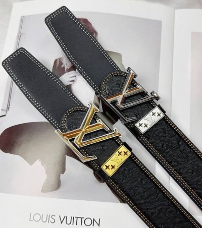 Belt: Louis Vuitton Top-Tier Replica. Belt: 100% Top-Grain Cowhide, Guaranteed