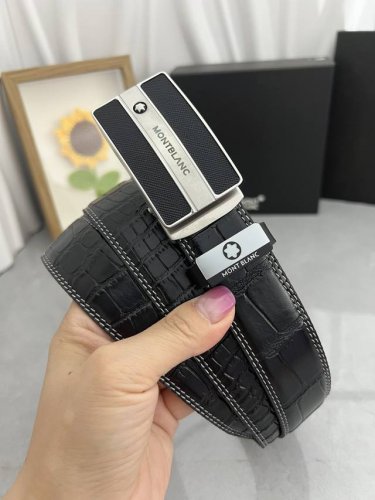 Product Name: Montblanc Automatic Belt Material: Original Cowhide Belt 100% Firs