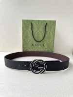 Gucci 4.0 Cm Wide Belt From The Pre-Spring Collection Reinterprets The Brand's C