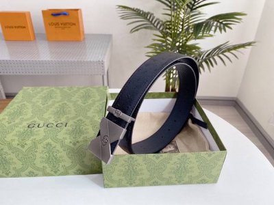 Gucci. Reversible. Gucci's new Interlocking G buckle, inspired by the brand's ic