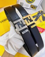 Belt: Fendi. Top-Quality Replica. Belt: 100% Imported Top-Grain Cowhide Leather,