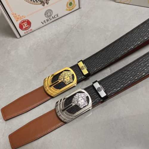 Product Name: Versace. Versace Material: Original Leather Belt 100% Genuine Top-
