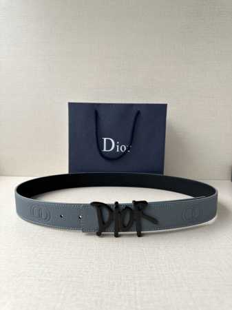 Dior This Double-Sided Belt Combines Classic Elegance With Modern Flair. Both Si - Click Image to Close