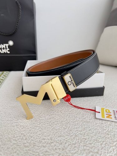 Product Name: Montblanc Original Single Belt/Leather Bag (Ddd) Model: Hook, New