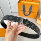 Special Edition. Louis Vuitton's Classic Design. This Season's New Men's Belt Fe
