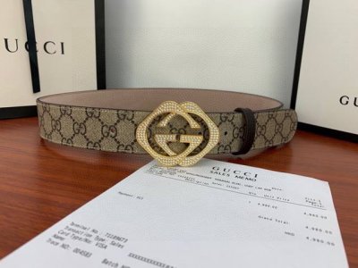 Gucci Classic G-Print Design Paired With Top-Tier Diamond-Encrusted Two-Piece St