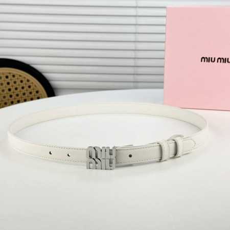 Miu Miu Small Waist Belt, 2 Cm. Perfect For Pairing With Dresses Or Pants! Elega - Click Image to Close