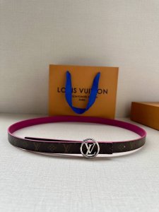 2.0 Width This Lv Iconic Double-Sided Belt Features The Iconic Iconic Buckle, Sh