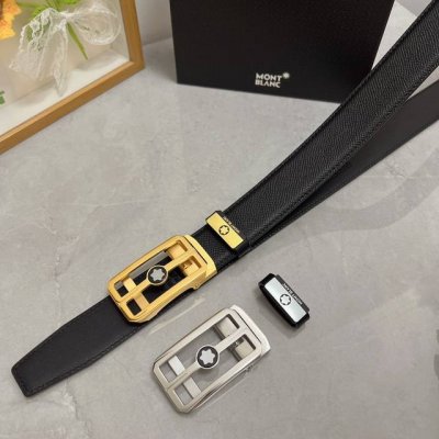 Product name: Montblanc automatic belt Material: original cowhide belt, 100% fi