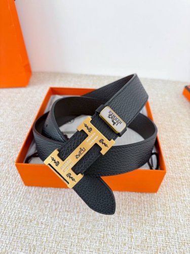 Product Name: Hermes Belt (Original) Model: Hook buckle, classic pure steel buc