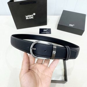 Montblanc buckle suitable for both business casual and formal wear! 3.5cm lates