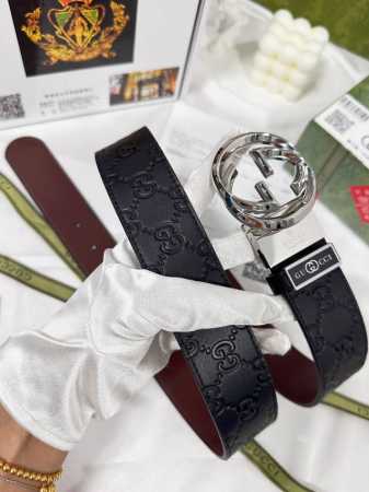 Belt Gucci.Gu...Cci Original Belt 100% First Layer Cowhide Guaranteed Genuine Le - Click Image to Close