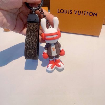 Lv rabbit doll keychain can be detached as a car ornament, popular online high-e