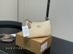Upgraded version with box Size: 24*13*7Cm Coach Teri underarm bag hardware has b