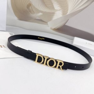 2.0 Cm Dior Double-Sided Top-Grain Calf Leather, Original Leather Material Custo