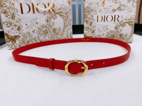 Dior Chic Dior 20Mm Black Smooth Calfskin And Silver-Tone Crystals Dior Chic Bel