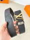 Product Name: Louis Vuitton Belt - Original Single Belt Model: Hook, Classic Pur